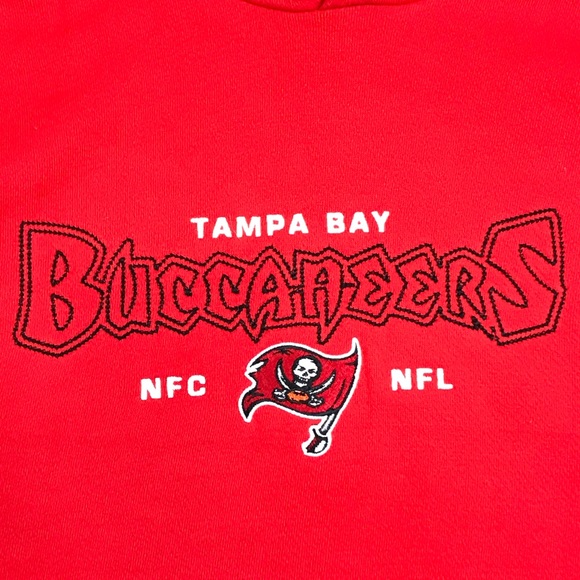 Lee Sport NFL Tampa Bay Buccaneers Mens Vintage 90’s Football Sports Team Hoodie - Picture 3 of 9